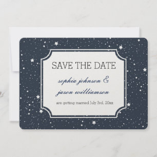 Nacht onder de sterren datum opslaan save the date