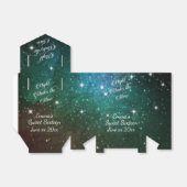 Nacht onder de sterren Elegant Sweet 16 Bedankdoosjes (Uitgevouwen)