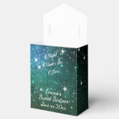 Nacht onder de sterren Elegant Sweet 16 Bedankdoosjes (Geopend)