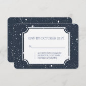 Nacht onder de sterren RSVP (Voorkant / Achterkant)