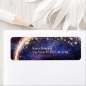 Nacht onder het sterrenetiket etiket (Insitu)