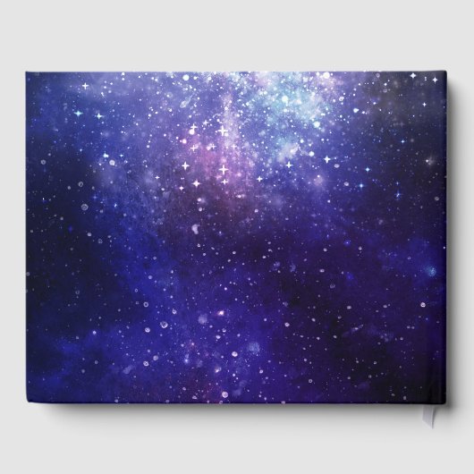 Nacht onder het sterrenstelsel gastenboek (Achterkant)