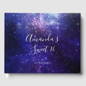 Nacht onder het sterrenstelsel gastenboek (Voorkant)