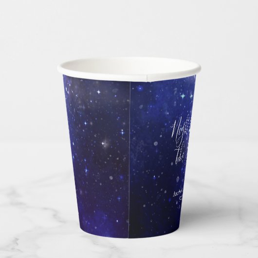 Nacht onder het sterrenstelsel papieren bekers (Rechts)