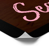 Nacht op de openbare markt van Seattle Poster (Hoek)