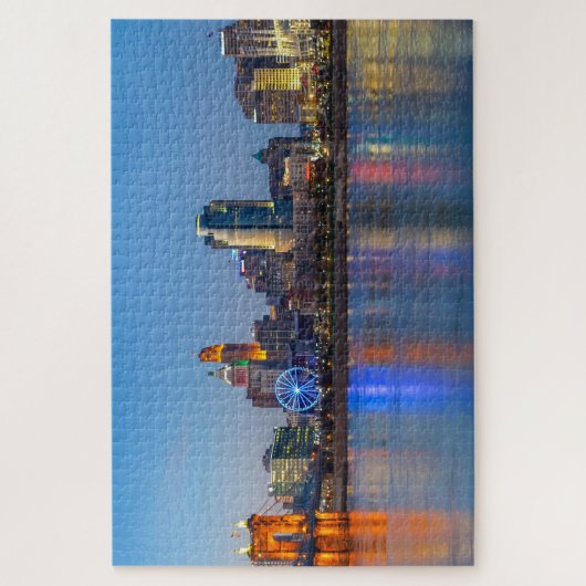 Nacht op de Puzzle Legpuzzel (Verticaal)