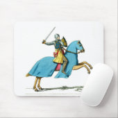 nacht op een paard muismat (Met muis)