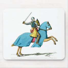 nacht op een paard muismat