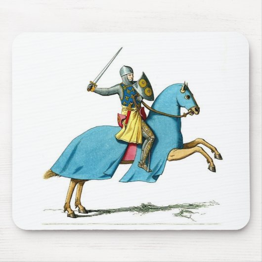 nacht op een paard muismat (Voorkant)