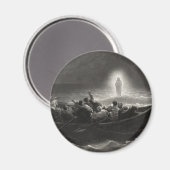 Nacht op het Zee van Galilea Magneet (Voorkant / Achterkant)