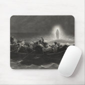 "Nacht op het Zee van Galilea" mousepad Muismat (Met muis)