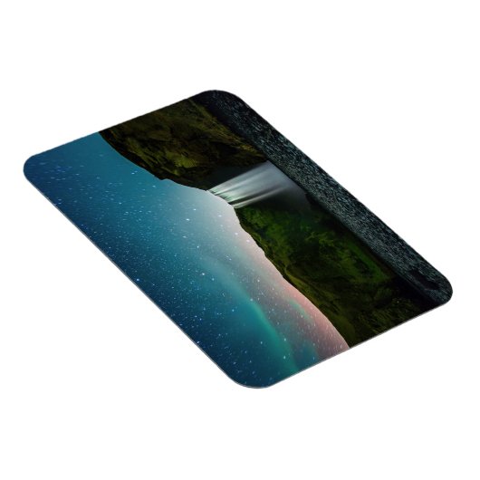 Nacht op Skógafoss Magneet (Rechterzijde)