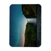 Nacht op Skógafoss Magneet (Verticaal)