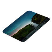 Nacht op Skógafoss Magneet (Linkerzijde)