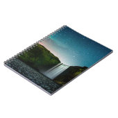 Nacht op Skógafoss Notitieboek (Linkerzijde)
