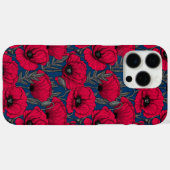 Nacht papavertuin Case-Mate iPhone case (Achterkant (horizontaal))
