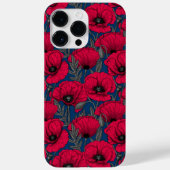 Nacht papavertuin Case-Mate iPhone case (Achterkant)