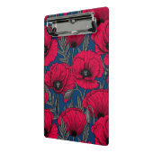 Nacht papavertuin mini klembord (Angled2)