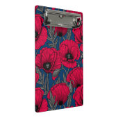 Nacht papavertuin mini klembord (Schuin)