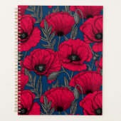 Nacht papavertuin planner (Voorkant)