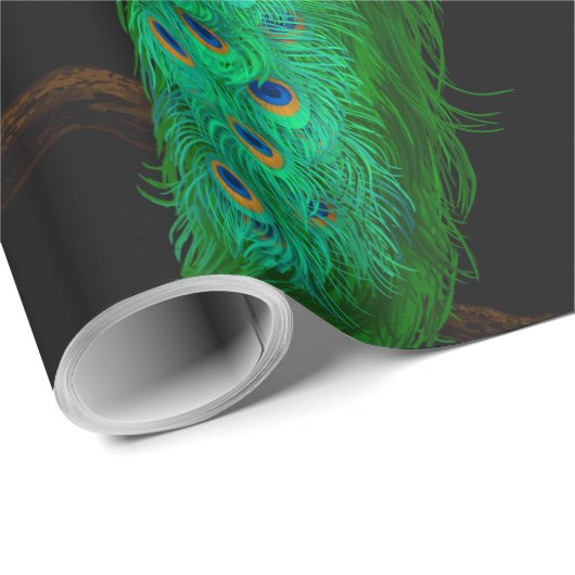 Nacht-pauktuin Cadeaupapier (Rol Hoek)