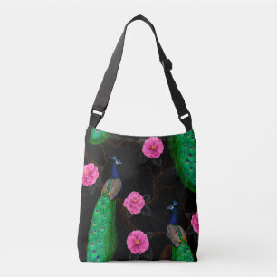 Nacht-pauktuin Crossbody Tas