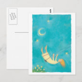 nacht schommeling briefkaart (Voorkant / Achterkant)