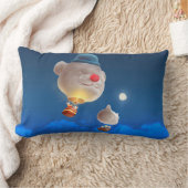 Nacht Sky ballon avontuur Kussen (Deken)