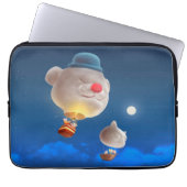 Nacht Sky ballon avontuur Laptop Sleeve (Voorkant)