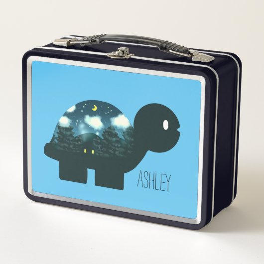 Nacht Sky Cabin in Bos Schildpad (Voorkant)