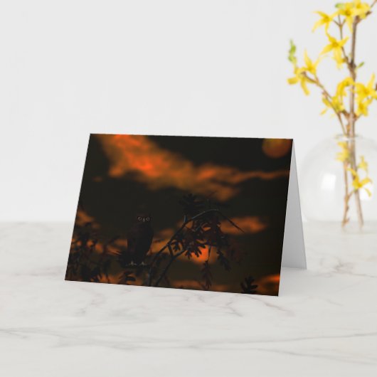 Nacht Stalker Kaart (Gele Bloem)