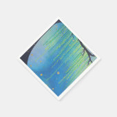 Nacht Sterren & Bliksem Bugs Servetten (Hoek)