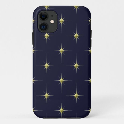 Nacht Sterren I-Phone 5 Hoes (Achterkant)