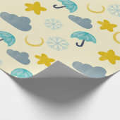 Nacht Tijd Cadeaupapier (Hoek)