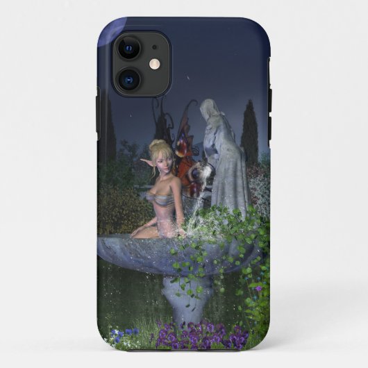 Nacht-tijd Garden Fairy Case-Mate iPhone Case (Achterkant)
