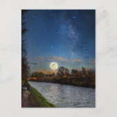 Nacht - tijdverkorting briefkaart (Voorkant)