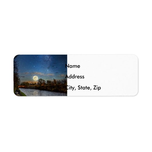 Nacht - tijdverkorting etiket (Voorkant)