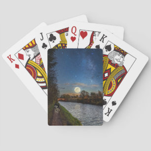 Nacht - tijdverkorting pokerkaarten