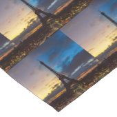 Nacht tot dag over Eiffeltoren uit Trocadero Korte Tafelloper (Hoek)