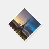 Nacht tot dag over Eiffeltoren uit Trocadero Servet (Hoek)