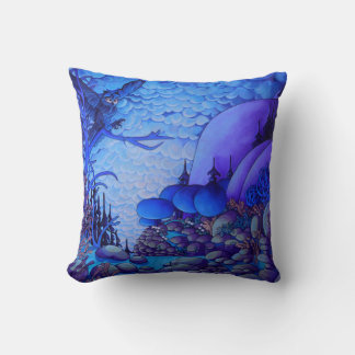 Nacht uil schilderij "16 x "16 Sierkussen