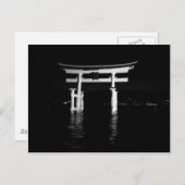 Nacht Uitzicht Torii Briefkaart (Voorkant / Achterkant)
