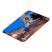 Nacht uitzicht trappen en kerk in Split, Kroatië Magneet (Linkerzijde)