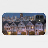 Nacht uitzicht van 'beschilderde damestukken' Case-Mate iPhone case (Achterkant (horizontaal))