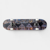 Nacht uitzicht van 'beschilderde damestukken' skateboard (Horizontaal)