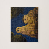 Nacht uitzicht van de kathedraal van Alexander Nev Legpuzzel (Verticaal)