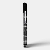 Nacht uitzicht van het beroemde cityscape van Chic Case-Mate iPhone Case (Achterkant / Links)
