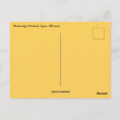 Nacht Uitzicht van het district Pecherskyi Kiev Oe Briefkaart (Achterkant)