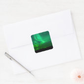 NACHT VAN AURORAS VIERKANTE STICKER (Envelop)