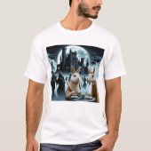 Nacht van de dode thee t-shirt (Voorkant)